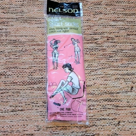 VINTAGE Pom-Pom Sport Socks New Old Stock | 9-11 - Picture 7 of 7